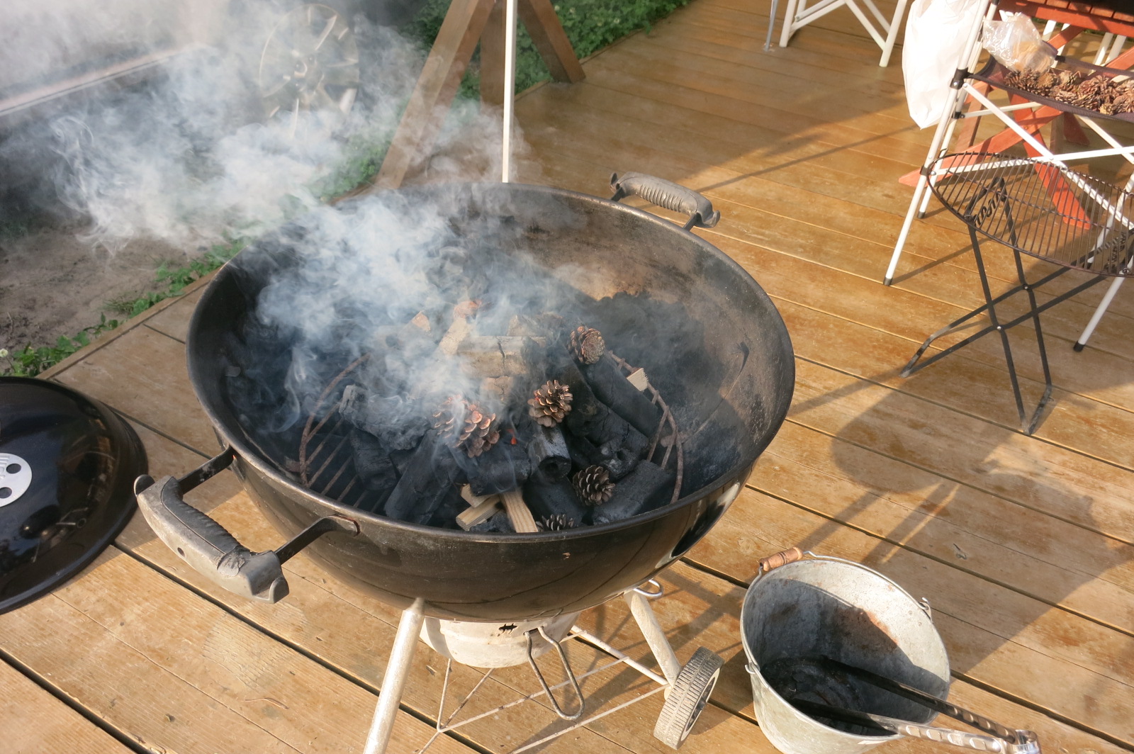 炭の火入れ、肉の焼き方なども全てマニュアルが準備されているから簡単。