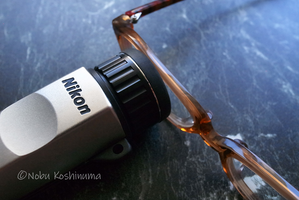 メガネをつけたまま使えるニコンの単眼鏡　 HG5×15D